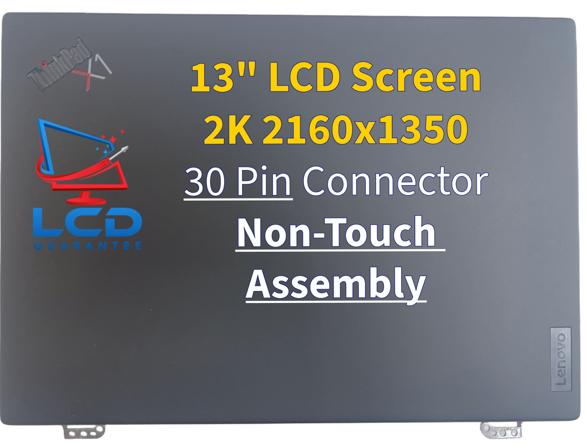 Lenovo 20UN000EUS 13.0" 2K 60Hz Non Touch LCD IPS 30-pin laptop screen