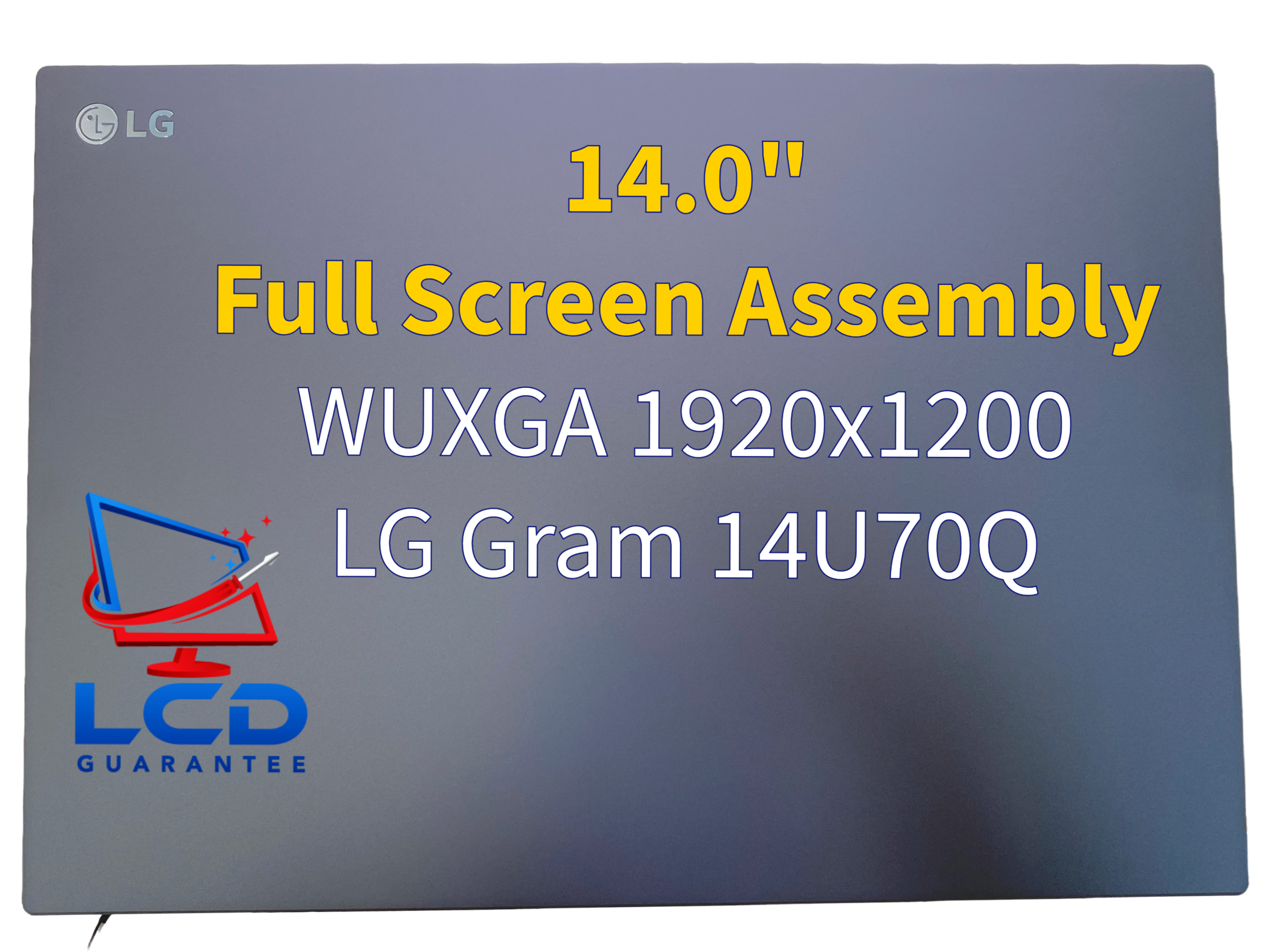 LG 14UT70Q-G.AX34U1 14" WUXGA 60Hz Non Touch LCD Not specified .75 inch, 30 pins Connector laptop screen