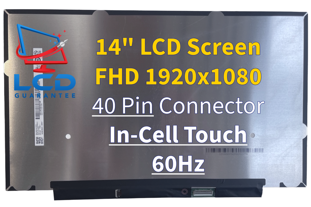 AUO B140HAK03.2 HW4A 14" FHD 60Hz In-Cell Touch IPS LCD slim 40-pin laptop screen