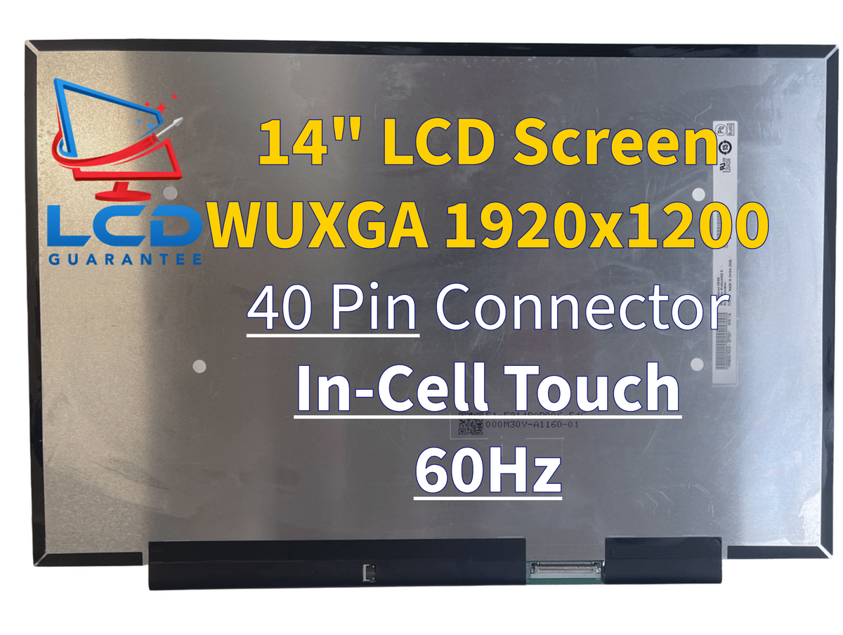 Innolux N140JCN-GQ1 C1 14" WUXGA 60Hz In-Cell Touch LCD IPS 40-pin eDP laptop screen
