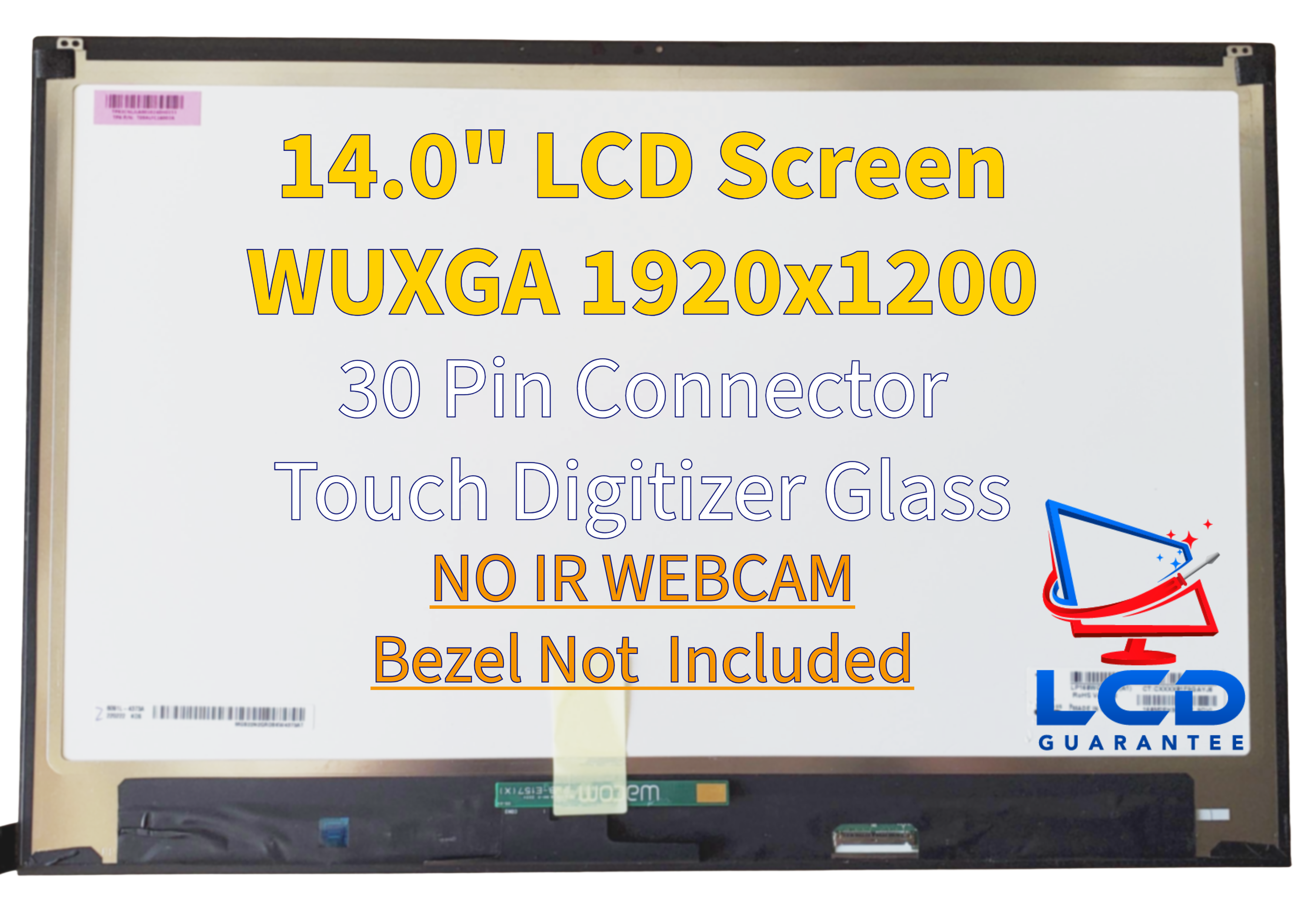 LG Gram 14T90P-K.AAG9U1 14" Touch Digitizer Glass Replacement LCD Laptop Screen main product image