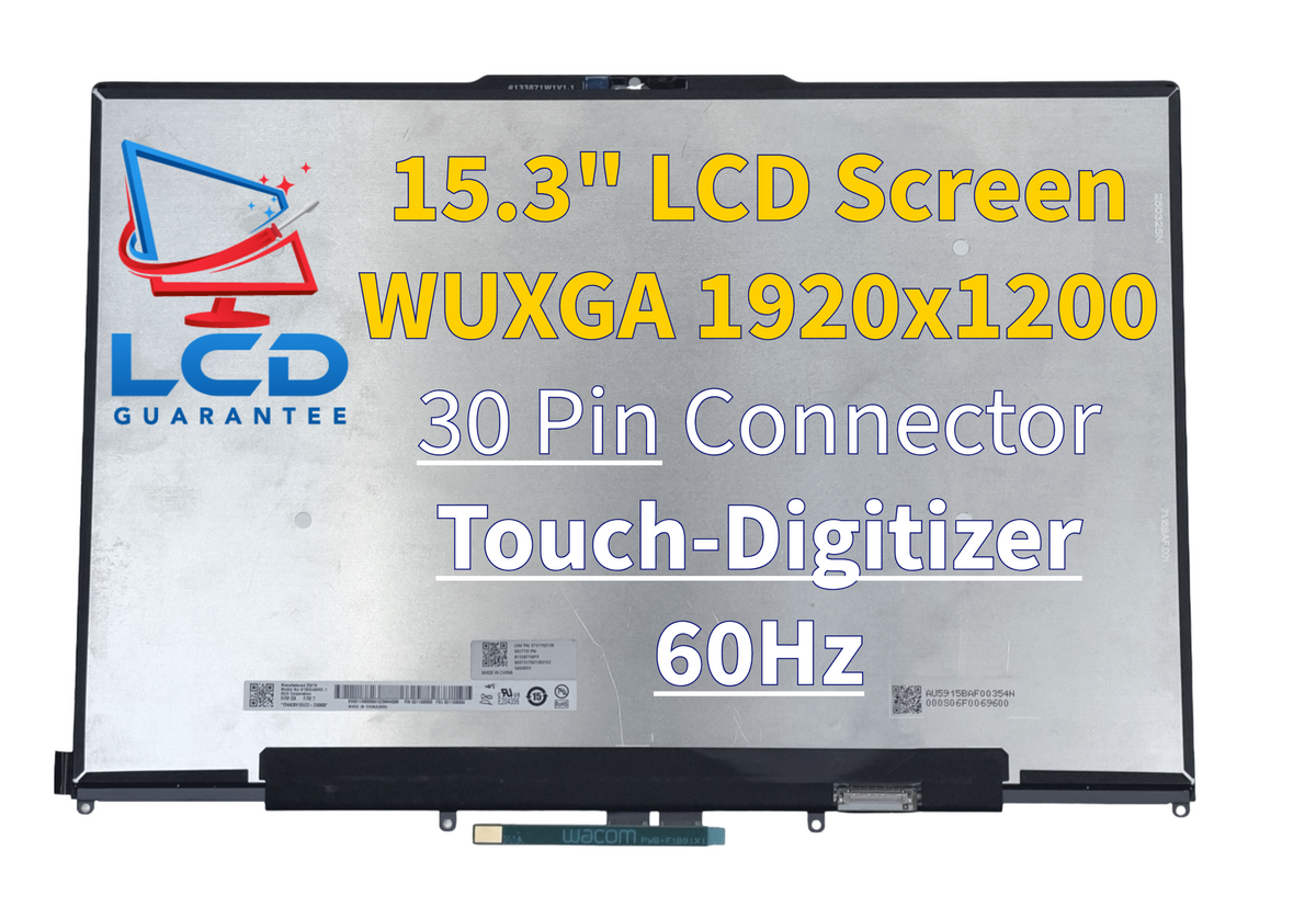 Lenovo IdeaPad 5 2-in-1 15AHP11 83UN Series 15.3 WUXGA 60Hz Touch Digitizer LCD IPS 30-pin laptop screen