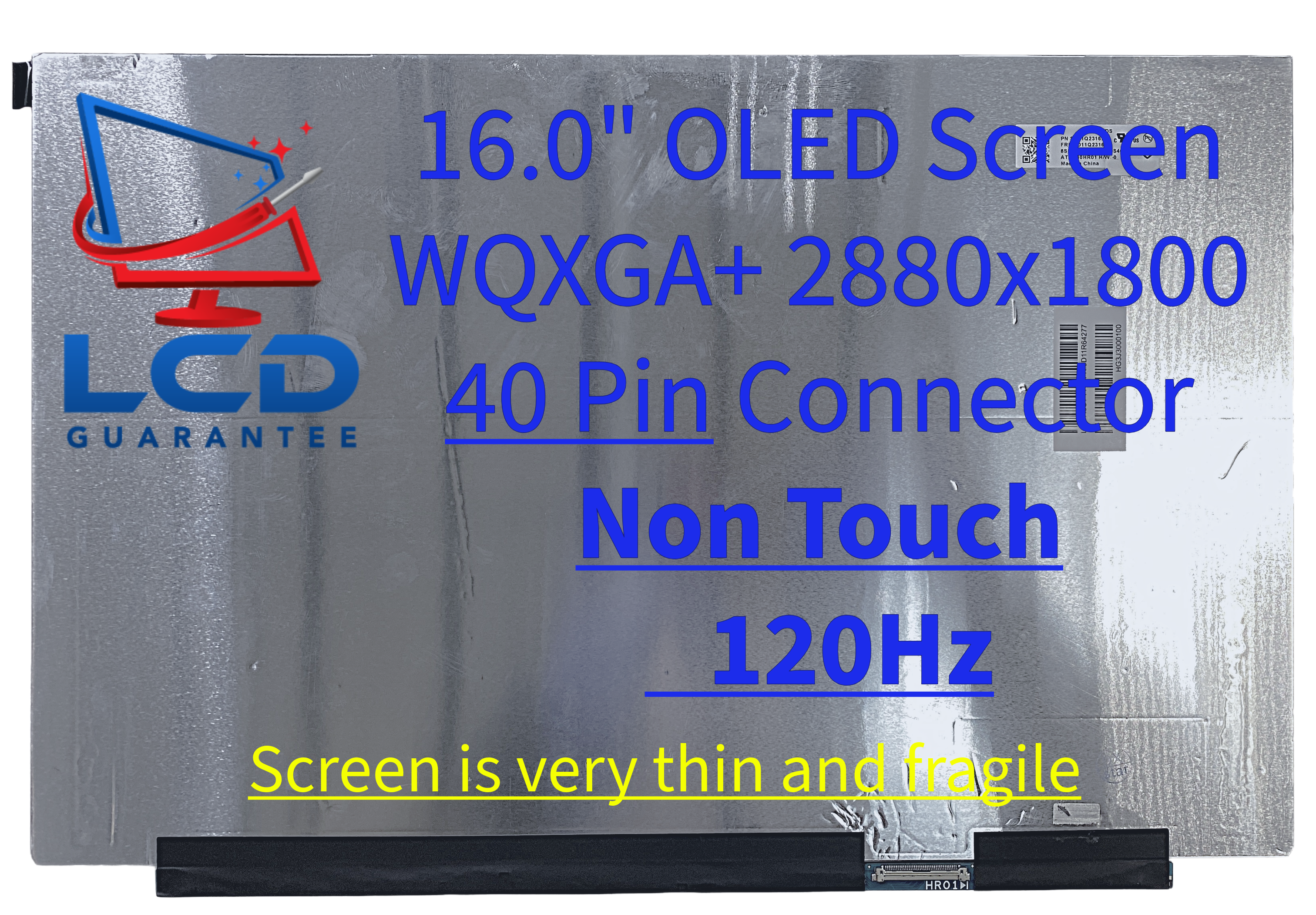 Lenovo 5D11Q23163 16" WQXGA+ OLED Screen