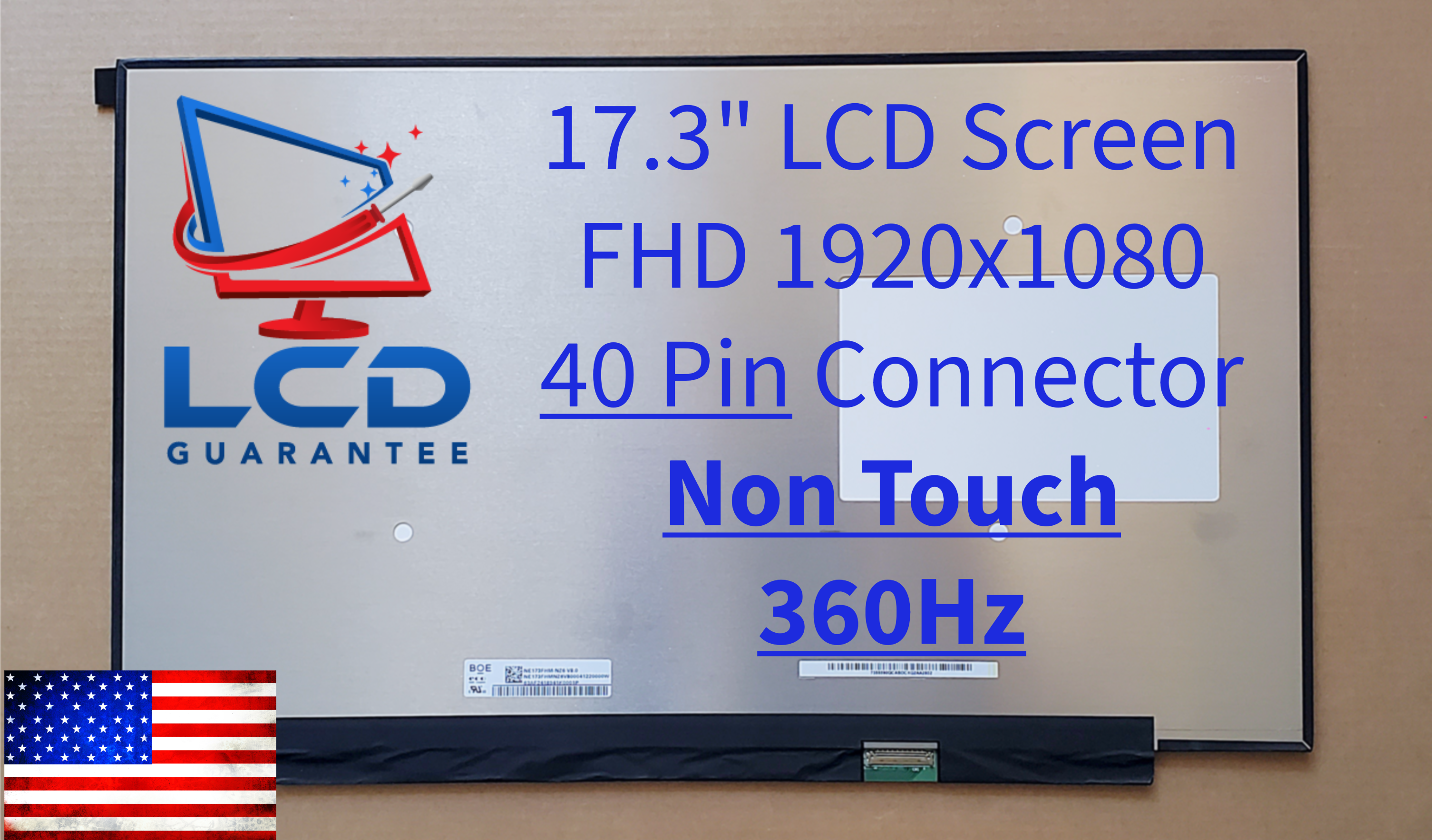 MSI Vector GP76 12UH-617 GP7612617 17.3" FHD LCD Screen.