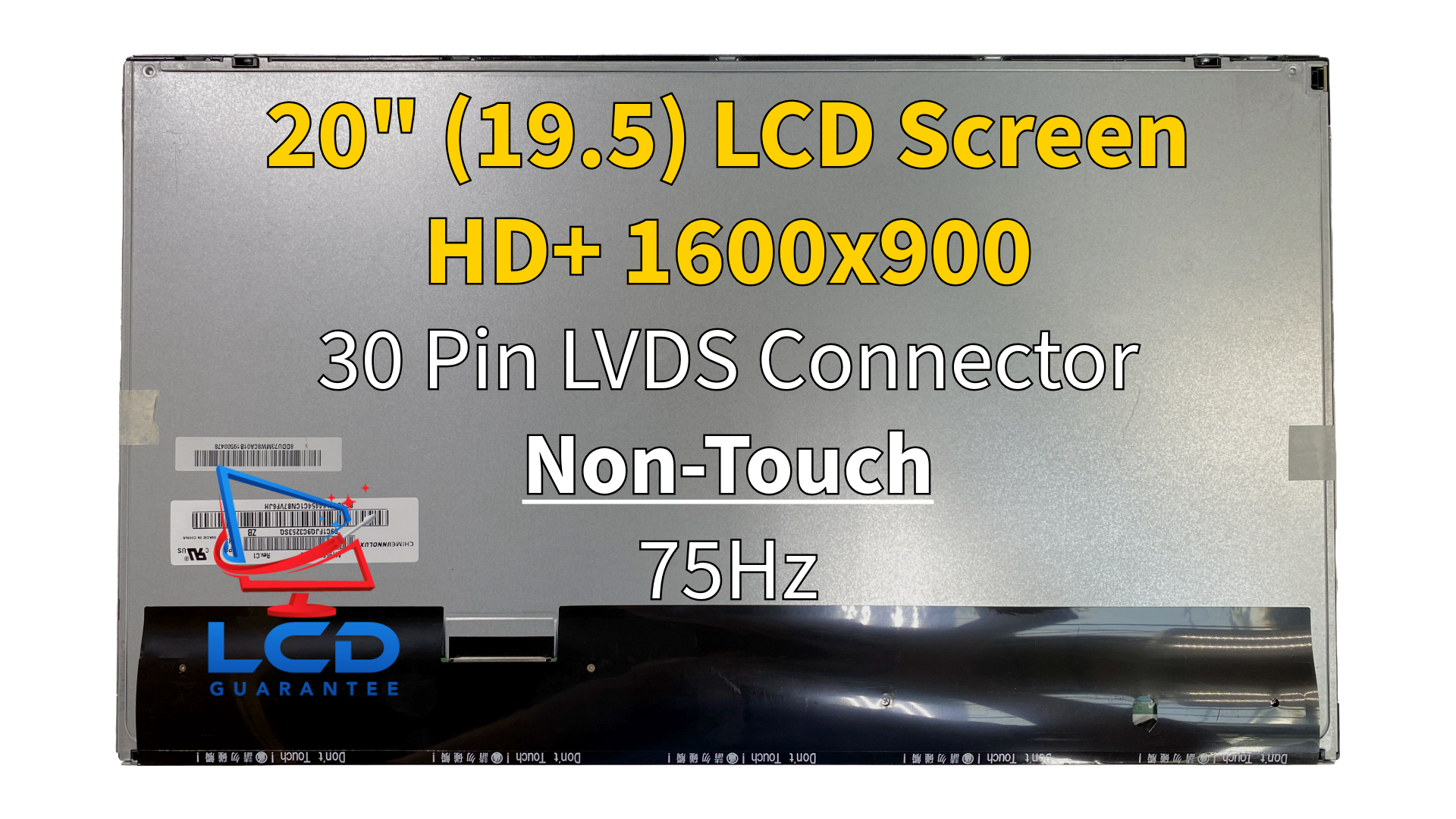 INX M195FGE-L20 19.5" HD+ 1600x900 75Hz Non Touch LCD all-in-one screen