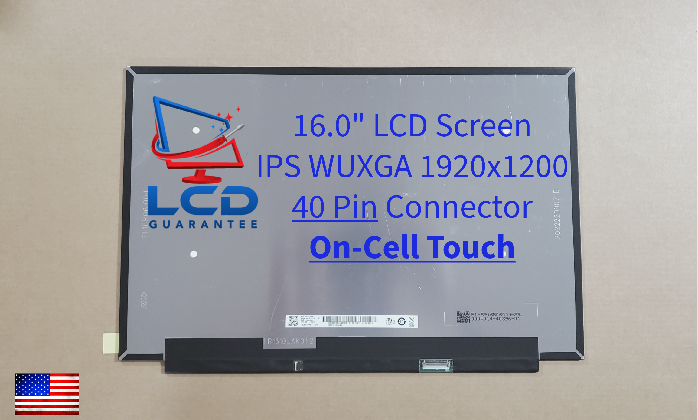 B160UAK01.2 lcd screen