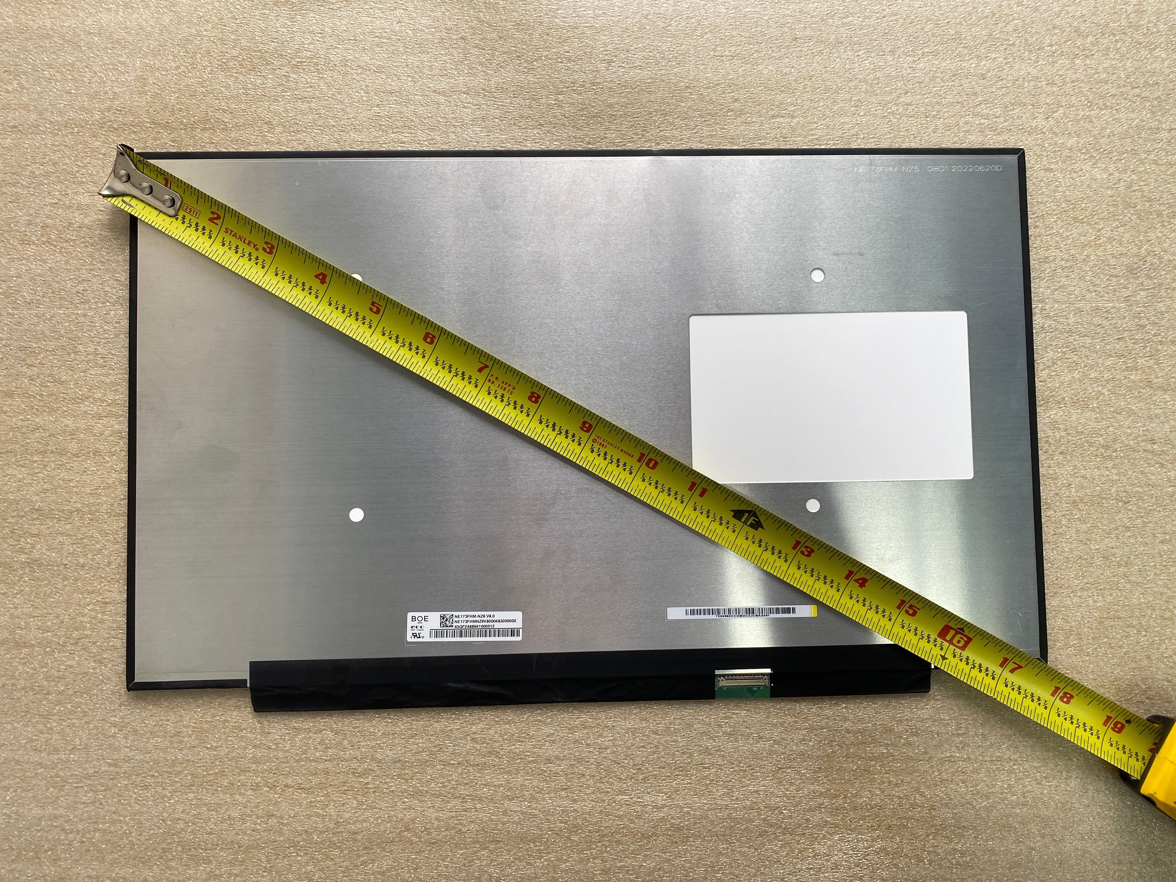 MSI Vector GP76 12UGS-298 GP7612298 17.3" FHD LCD Screen.