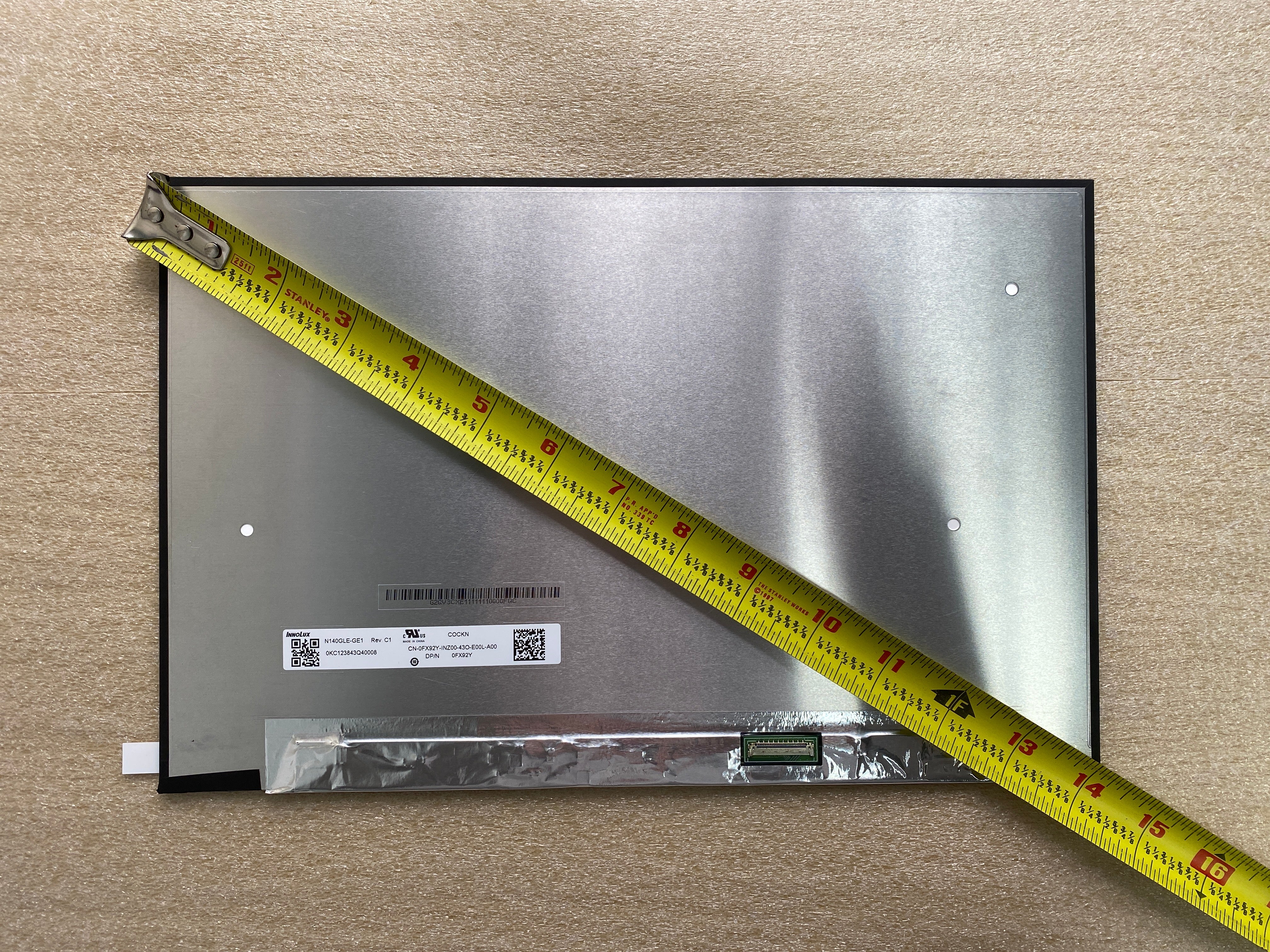 BOE NE140QDM-N41 14" WQXGA LCD Screen