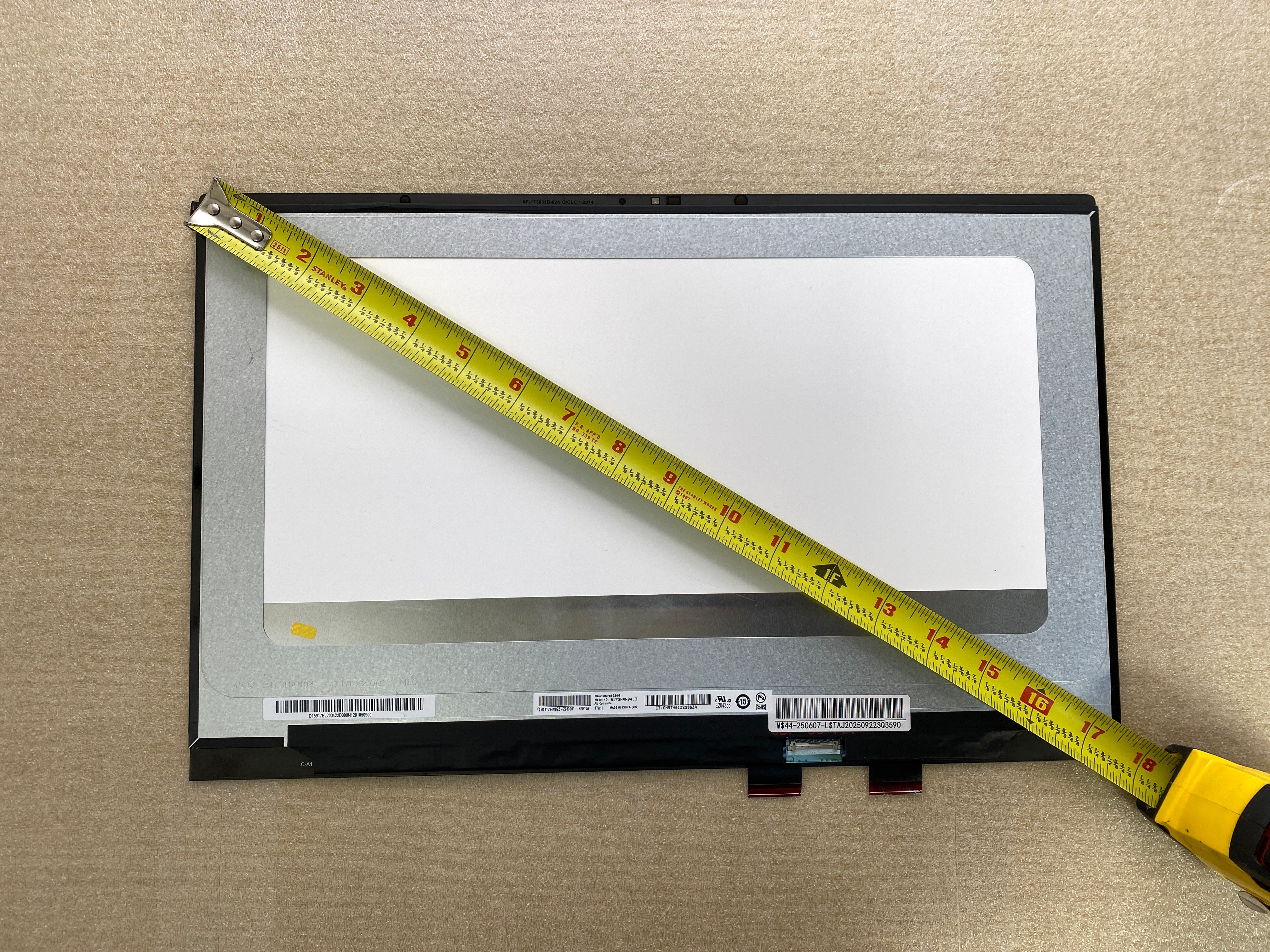 HP N30984-1J1 17.3" FHD LCD Screen