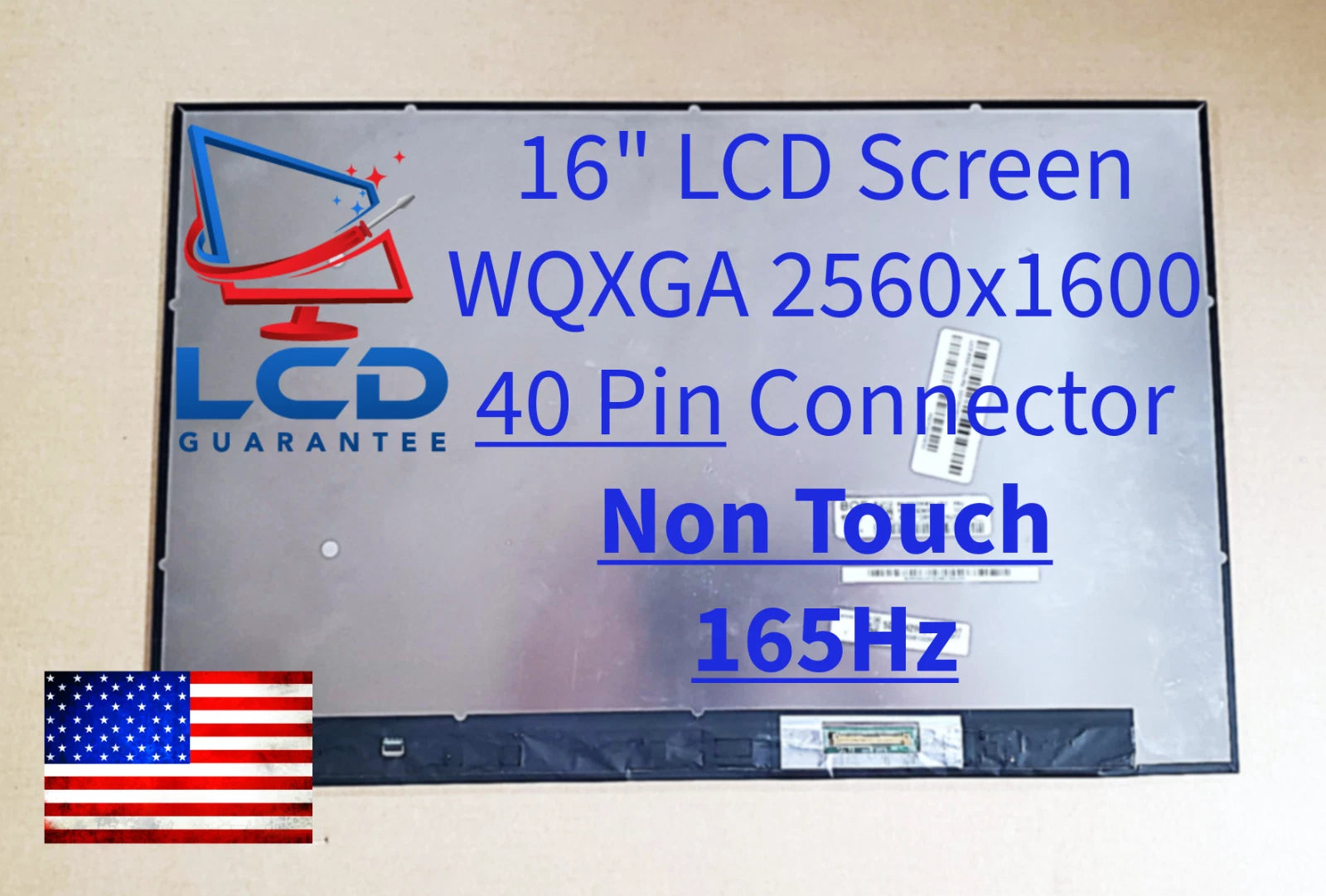 Lenovo Legion 5 83DG004JUS 16" WQXGA 165Hz Non Touch Laptop LCD Screen