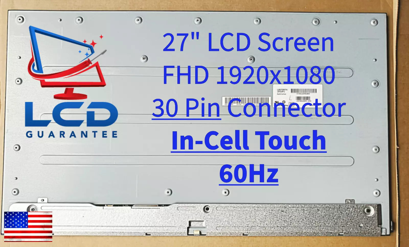 HP 27-CR 27-CR1029C 27" FHD In-Cell Touch LCD Screen Replacement