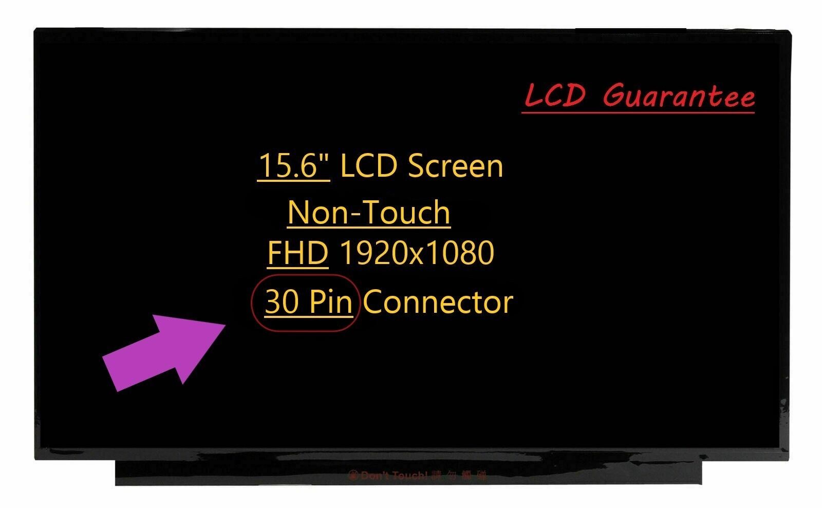 HP 15-dw2050la Replacement LCD screen from LCD Guarantee