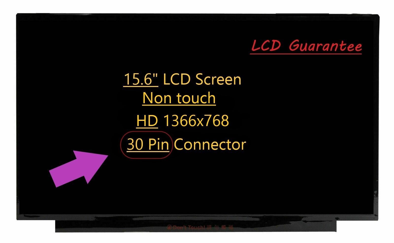 HP 15-dw1511la Replacement LCD screen from LCD Guarantee