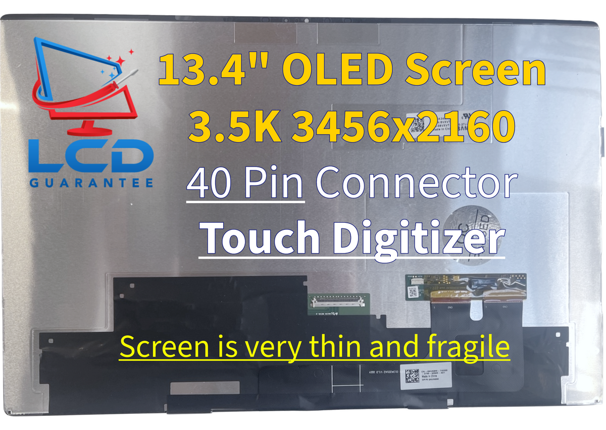 Dell 04K4D1 13.4 inch 3.5K 3456 x 2160 touch OLED replacement laptop screen