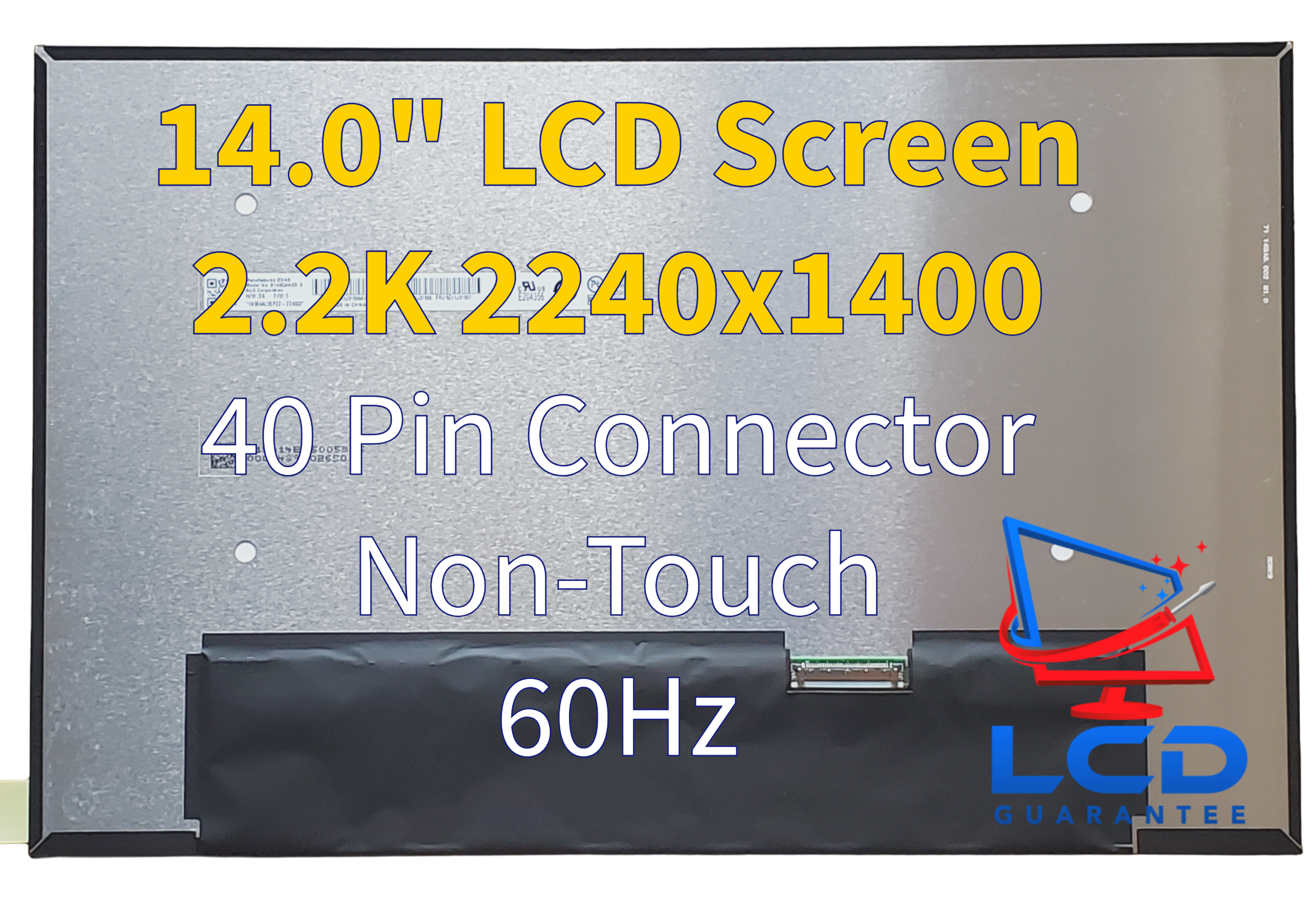 Lenovo ThinkPad T14s 21F60091CA 14.0" 2.2K Non Touch LCD Laptop Screen