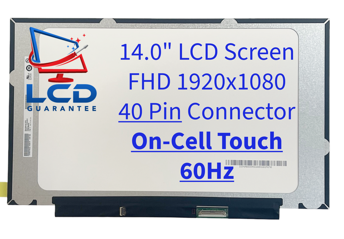 AUO B140HAK03.3 HW 8A 14" FHD 60Hz On-Cell Touch LCD AHVA slim 40-pin eDP laptop screen