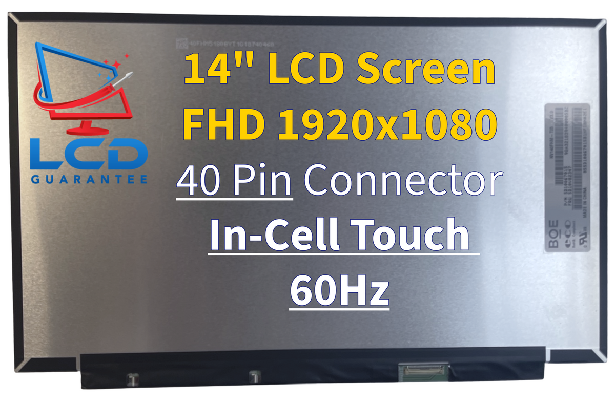 AUO B140HAK02.6 HW:0A 14-inch Full HD 1920 x 1080 60Hz In-Cell Touch LCD replacement laptop screen