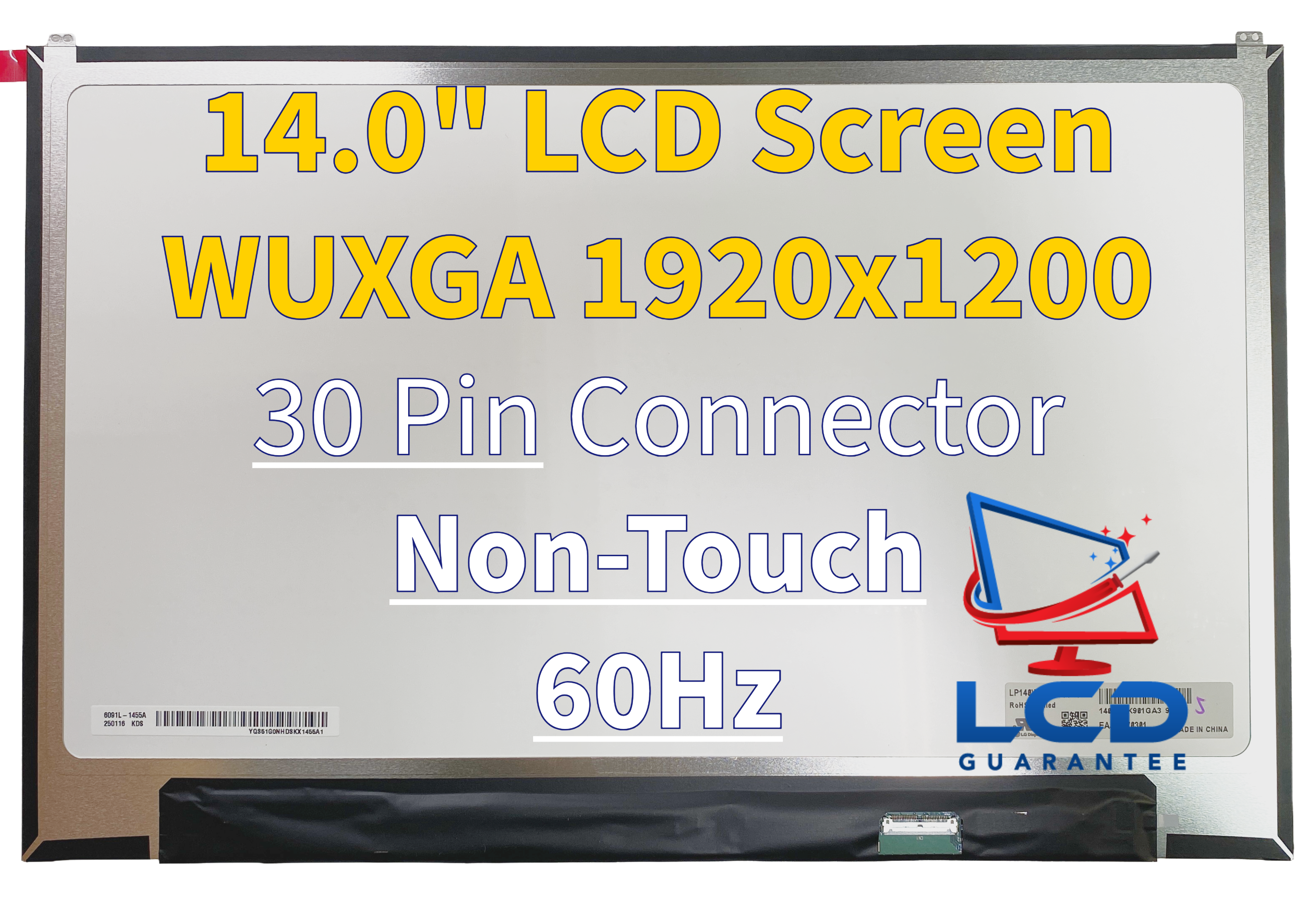 LG Gram 14Z90R-N.APC4U1 14.0" Non-Touch Replacement IPS FHD LCD Screen Panel main image
