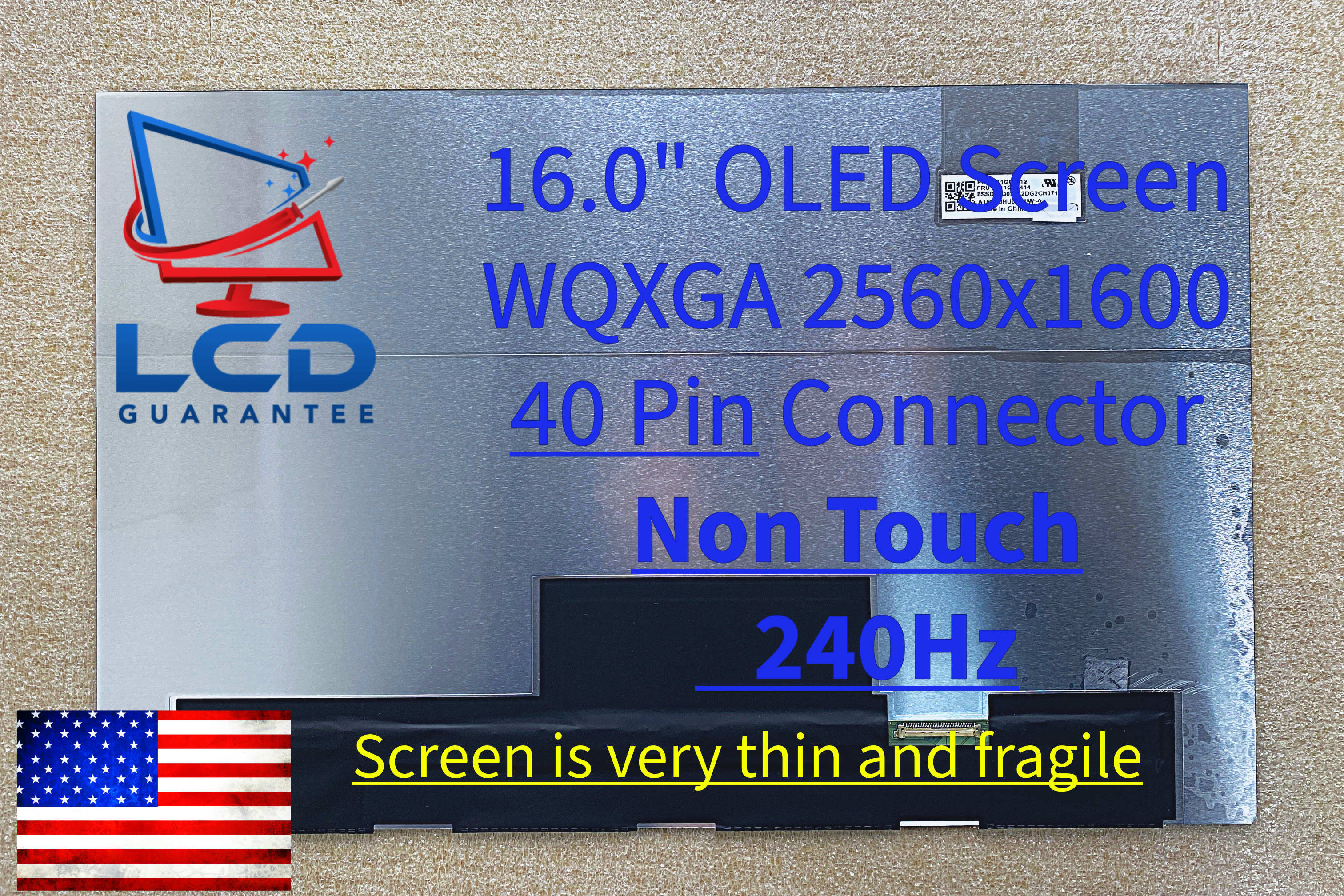 Lenovo Legion 7 16IAX10 83KY0002US 16" WQXGA OLED Screen