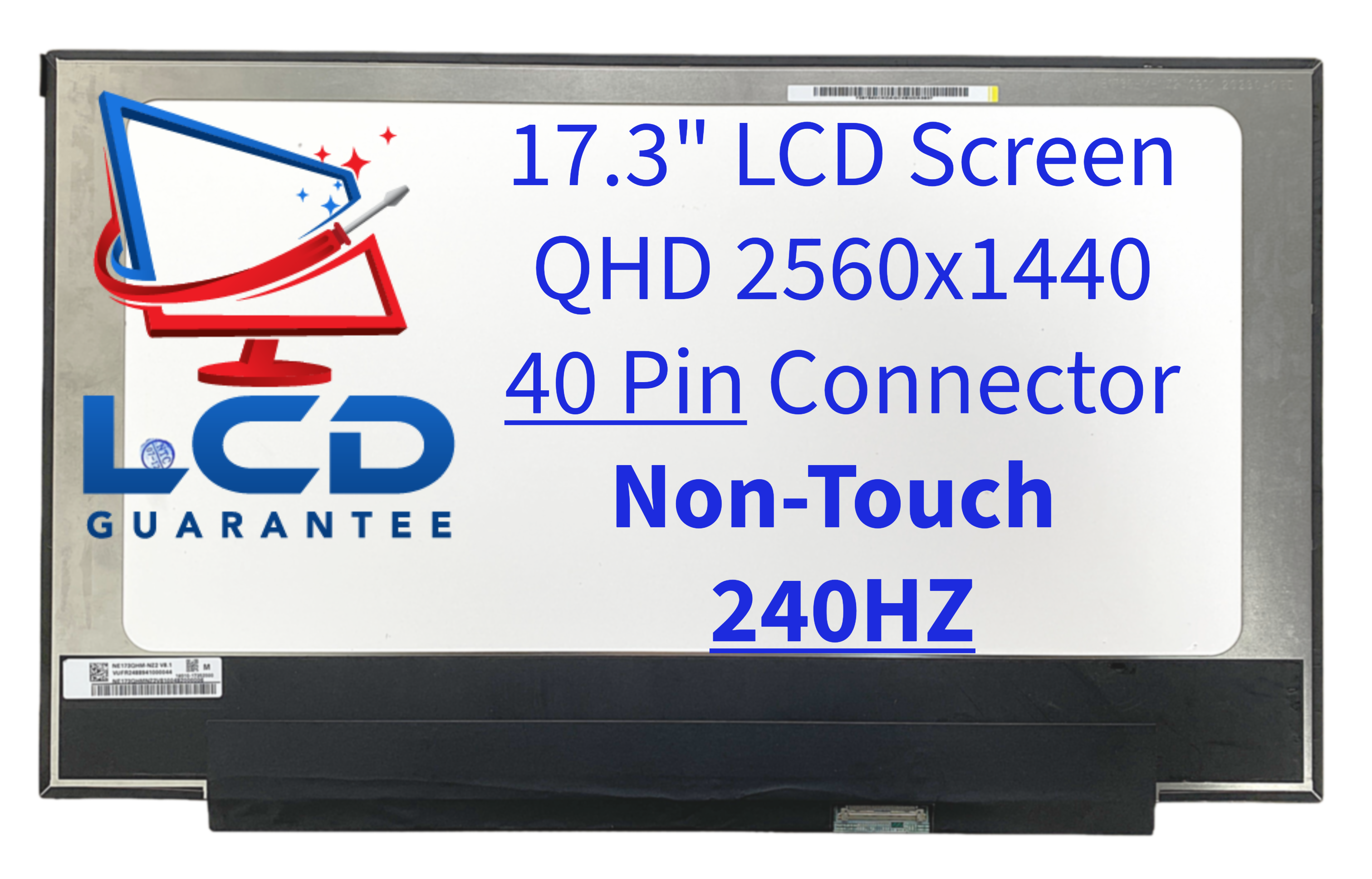 CSOT MNH301CA3-1 17.3" QHD LCD Screen