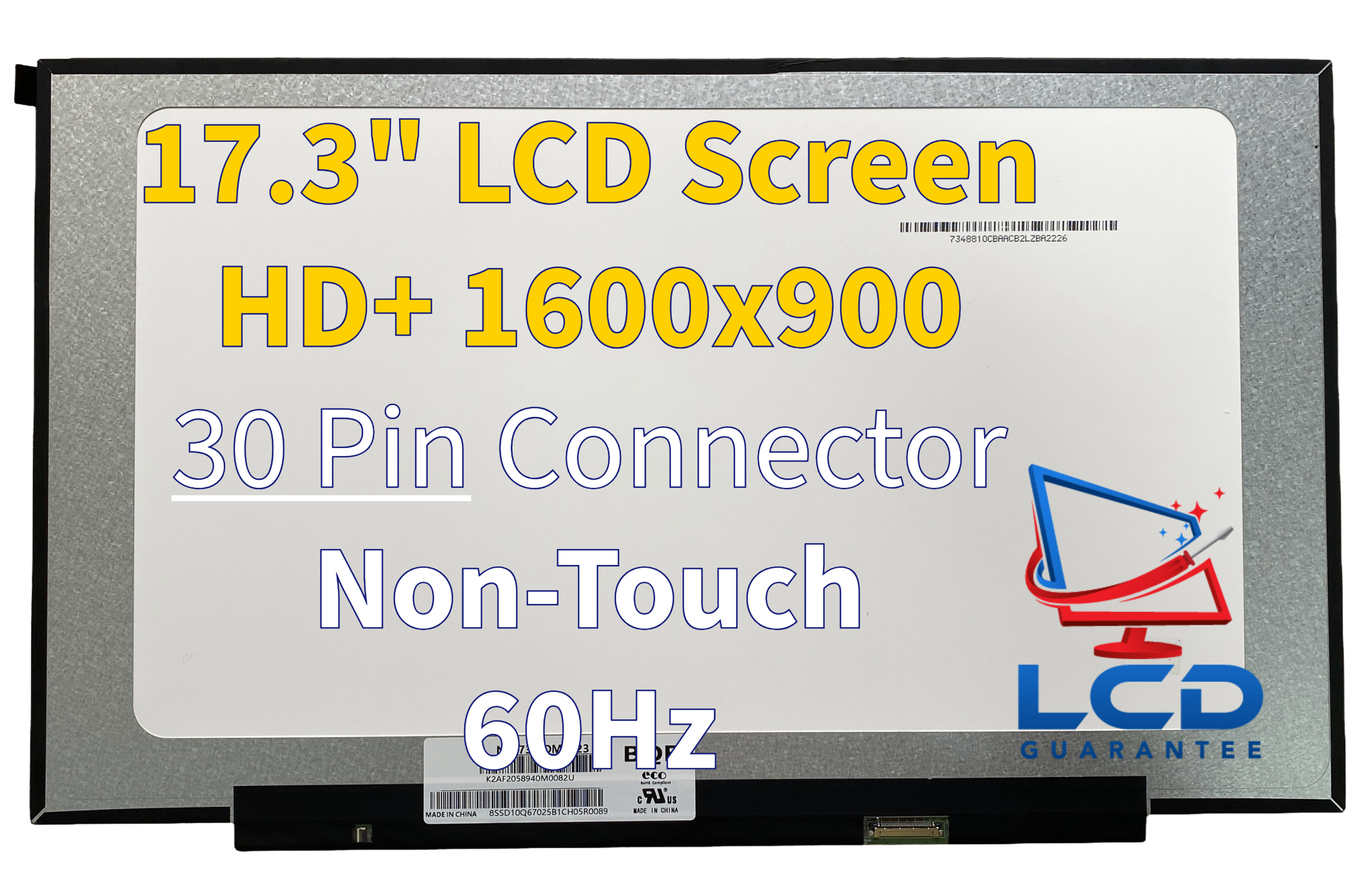 HP 17-C000 Series 17.3" HD+ 60Hz Non Touch Laptop LCD Screen main product image