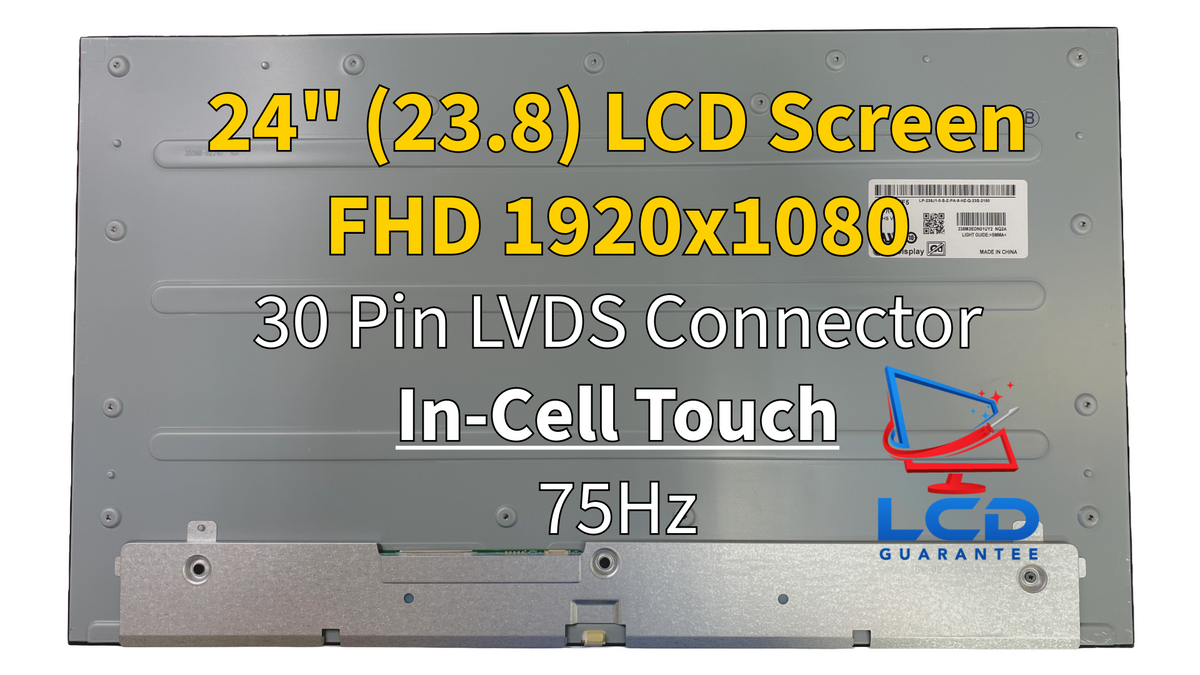 HP 24-C 24-CR0120 Écran LCD sans bordure 24" Écran tactile tout-en-un 23,8" FHD