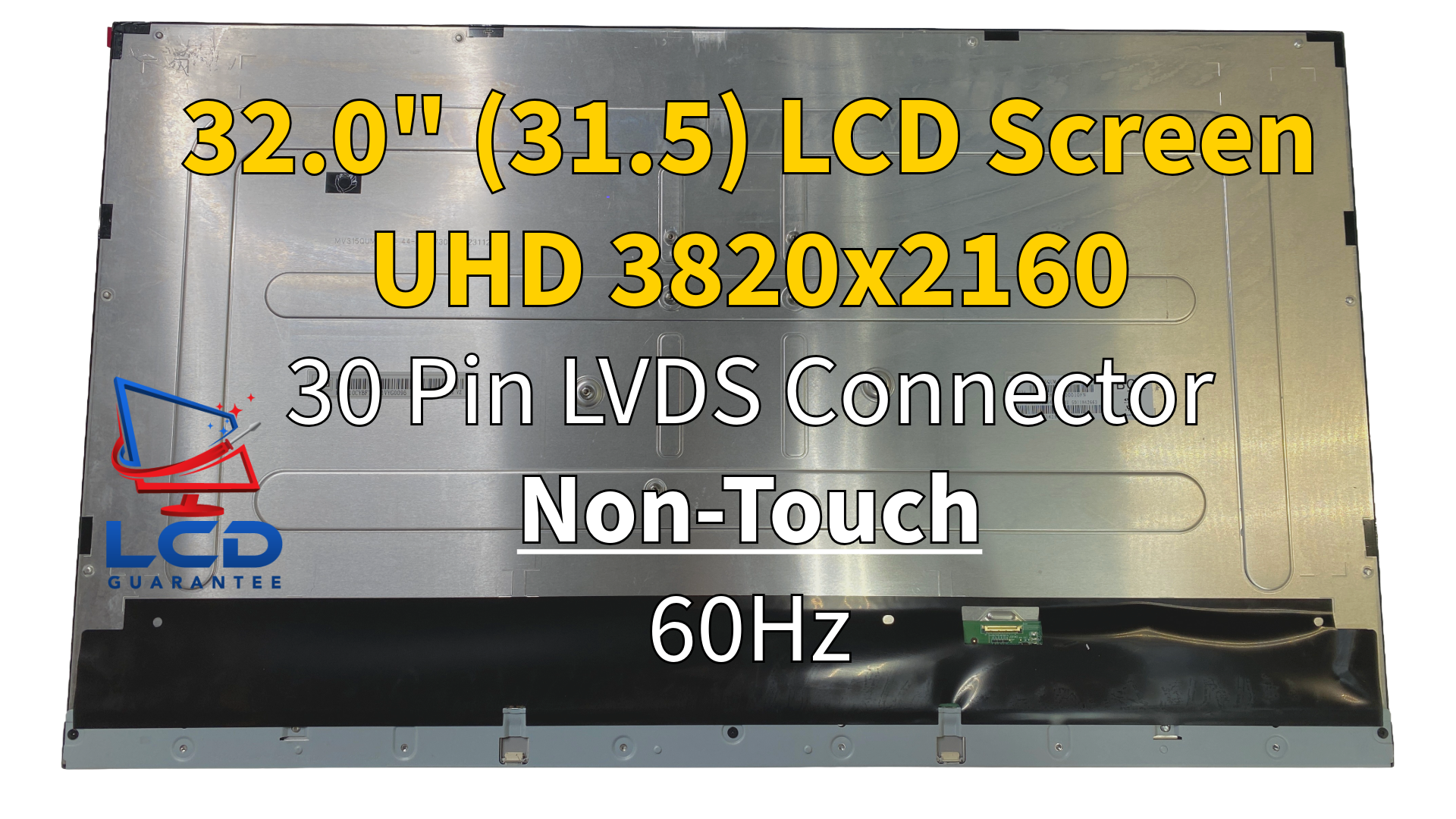 BOE OmniStudio X 32-C MV315QUM-N40 32" UHD 60Hz Non Touch LCD eDP (4 Lanes), HBR2 (5.4G/lane), 30 pins Connector AIO screen