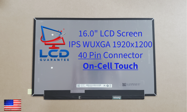 LP160WQ1-SPB2 LP160WQ1 SPB2 LP160WQ1(SP)(B2) QHD 40 PIN IPS LCD Screen Display