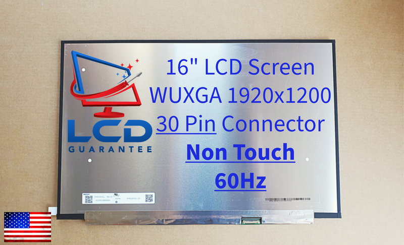 AUO B160UAN03.3 16" Non Touch WUXGA 30 Pin IPS Laptop LCD Screen Display