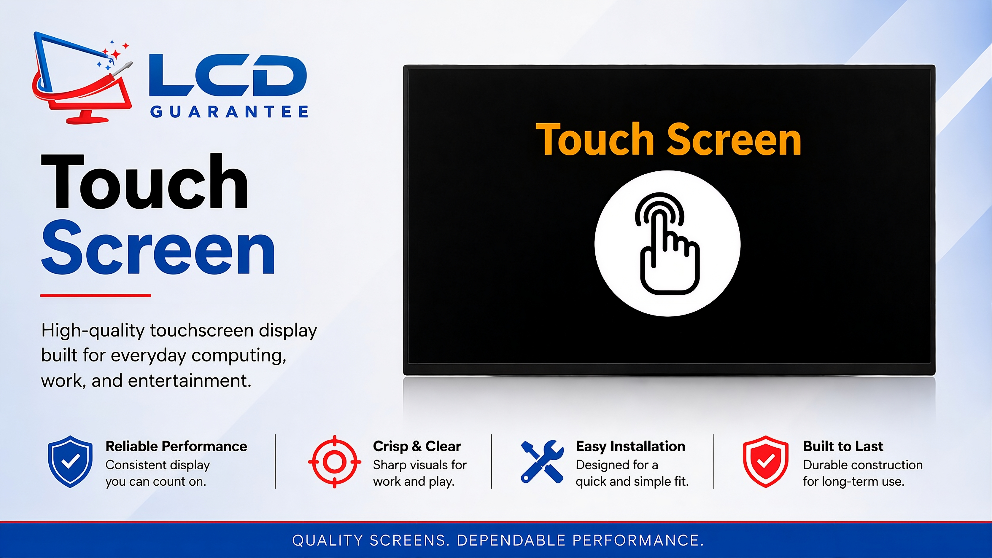 LG Gram 17Z90TL-H.AUB8U3 17" WQXGA 60Hz Touch Digitizer LCD 1 inch, 40 pins Connector laptop screen