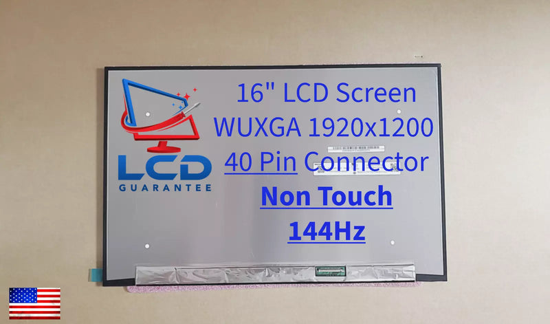 MSI Creator M16 CM16131661 16" WUXGA Non Touch  LCD Laptop Screen