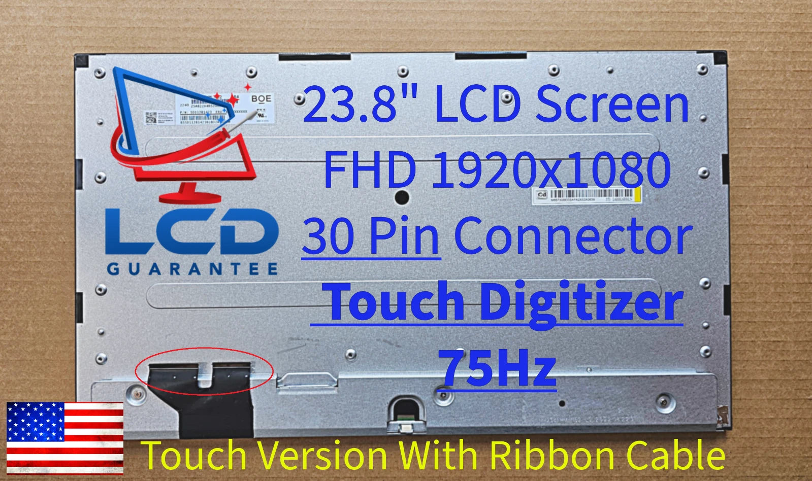 Lenovo Neo 50a 24 12SD003YUS 23.8" FHD 75Hz Touch Digitizer LCD Screen