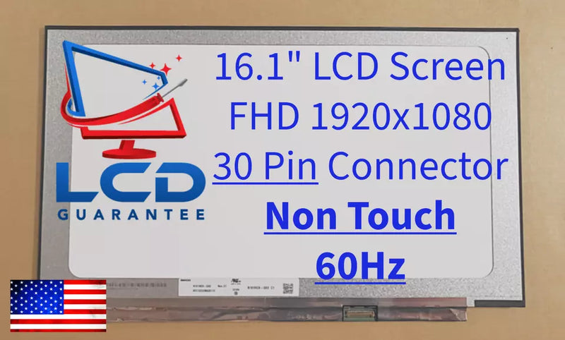 HP Omen 16T-B100 16.1" FHD 60Hz Non-Touch LCD Laptop Screen